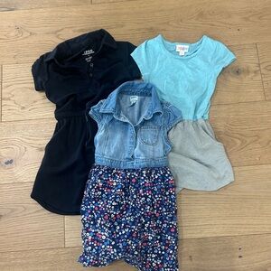 Set of three dresses